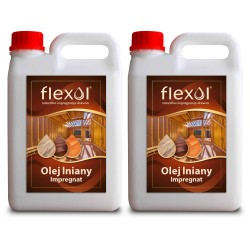 Olej lniany FLEXOL 4 L IMPREGNAT DO DREWNA