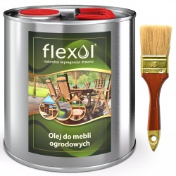 Olej do mebli ogrodowych FLEXOL 2,5 L