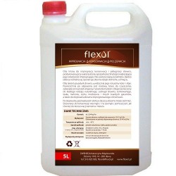 Olej lniany FLEXOL 5 L IMPREGNAT DO DREWNA