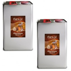 Olej lniany FLEXOL 2 x 5 L IMPREGNAT DO DREWNA